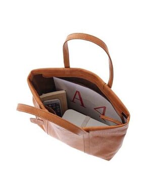 genten ゴートベーシック トートバッグ キャメル