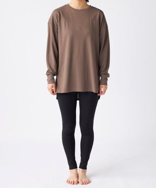 OP／FILA 【FILA】フィットネスウェア 2点セット ブラック×グレー