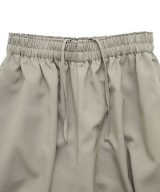 AMERICAN HOLIC 【選べる丈】ギャザーウールライクスカーチョ Gray Beige