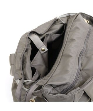 UNBILLION カシュカシュ cachecache / ナイロンタウン2wayボストンバッグ GY