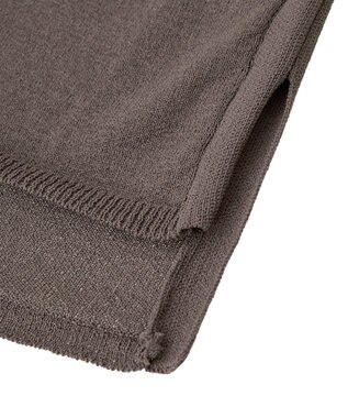 Green Parks ・Ｐｅｔｉｔ　Ｆｌｅｕｒ　ノースリリネンライクニット Charcoal Gray