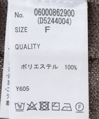 Green Parks ・Ｐｅｔｉｔ　Ｆｌｅｕｒ　ノースリリネンライクニット Charcoal Gray