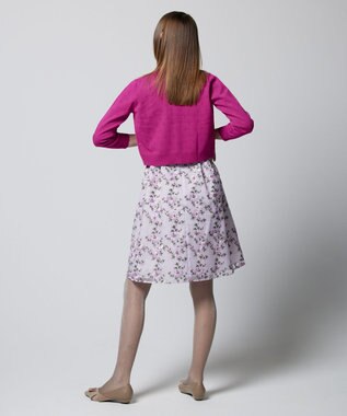 TOCCA 【洗える！】TINY ROSE KNIT カーディガン ピンク系