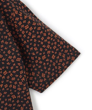 J.PRESS MEN 【J.PRESS ORIGINALS】Broad Print 1902 Open Collar Shirt ブラック系5