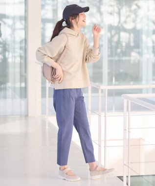 ANY L 【ストレッチ】大人の7daysデイリーパンツ ブルー