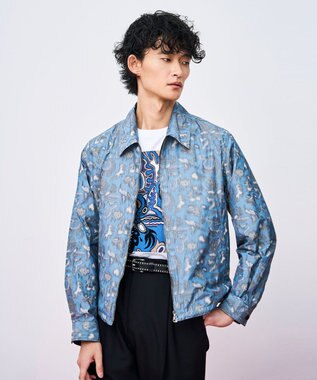 JOSEPH HOMME 【HIGH GRADE LINE】フォークアートプリント　クルーネックTシャツ ホワイト系5