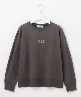 J.PRESS LADIES ロゴ 裏毛 カットソー グレー系