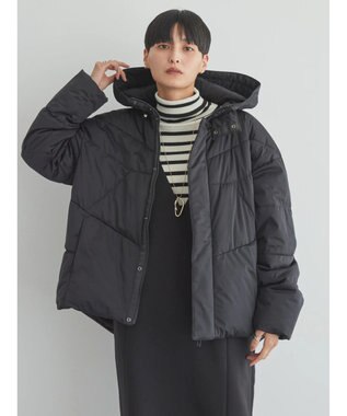 AMERICAN HOLIC キルポカカラフルポケッタブルフードコート Black