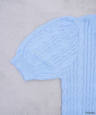 earth music&ecology Ｄｉｓｎｅｙ×Ｓｅｉｊｉ　Ｍａｔｓｕｍｏｔｏ刺繍ニット Sax