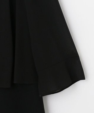 組曲 NOIR Formaxコルシェ横二重 ジャケット＋ワンピース ブラック系