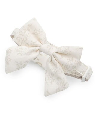 PET PARADISE ペットパラダイス 花柄りぼん 首輪 ＳＳ 小型犬 オフホワイト