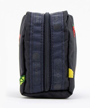 LeSportsac SQUARE COSMETIC/ミックスドフルーツエンブロイダリー ミックスドフルーツエンブロイダリー
