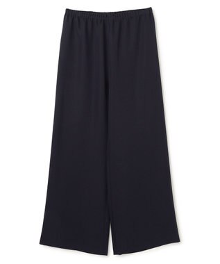 UNFILO 【ウエストゴム】ドライダブルクロス イージー ワイドパンツ