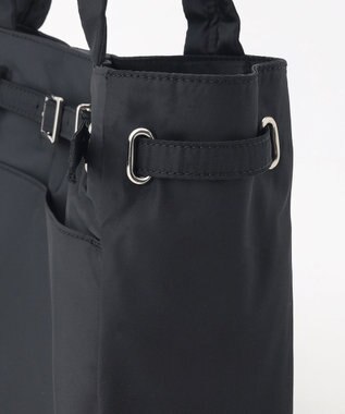 ICB 【新色追加・A4サイズ収納可】ベルトバックルトート ブラック系