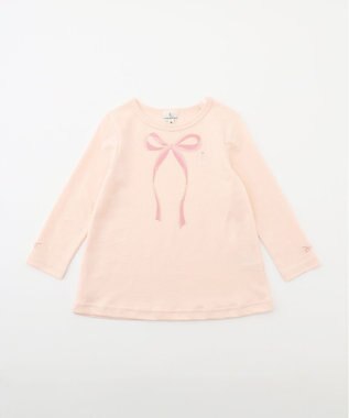 【80-100cm】リボンアート Tシャツ