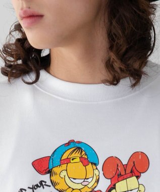 WEGO 【ユニセックス着用ITEM】別注GARFIELDプルオーバー 柄1