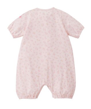 MIKI HOUSE HOT BISCUITS 【50-60cm】 総柄 プレオール ピンク