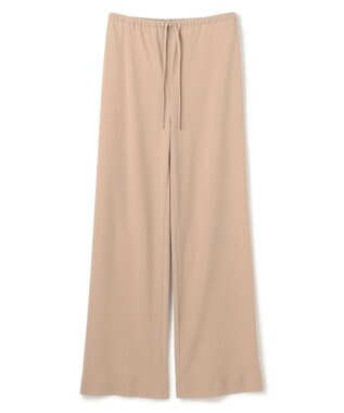 BEIGE， 【洗える】FLEUR / ウエストゴムイージーワイドパンツ Beige