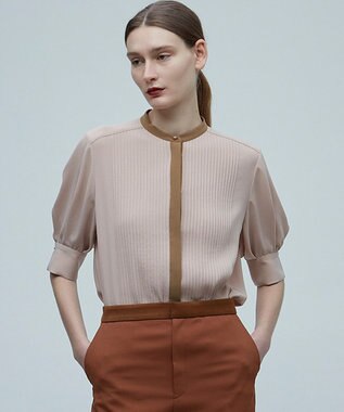 BEIGE， MARIGNY / パフブラウス Nude×Tan