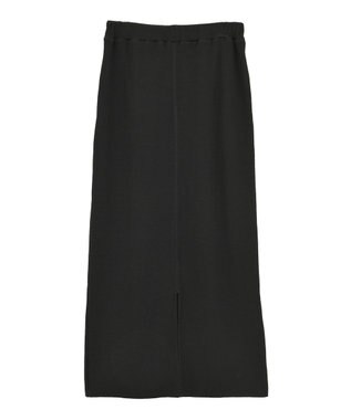 earth music&ecology セルフカットテレコナロースカート Black