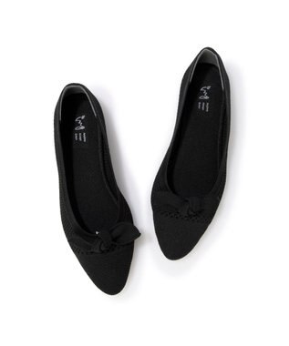 ing <ing>【サステナブル】２WAYポインテッドトゥニットパンプス