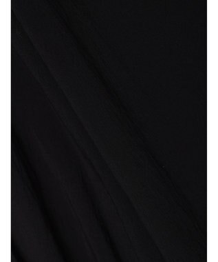 CRAFT STANDARD BOUTIQUE レーヨンデシンバンドカラーワンピース Black