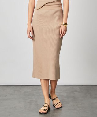 BEIGE， CESTAS / ニットスカート Cork