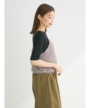 Green Parks テープヤーンキャミビスチェ Gray