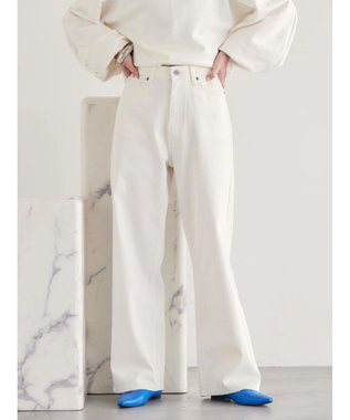 AMERICAN HOLIC ワイドデニム White