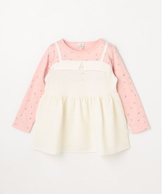 組曲 KIDS 【110-140㎝】メロディ ビスチェトップス エクリュ