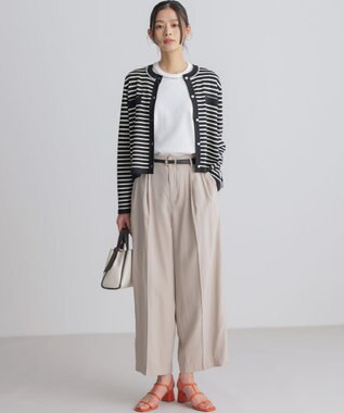 組曲 バウンディングシャーティングカーヴィー パンツ ベージュ系