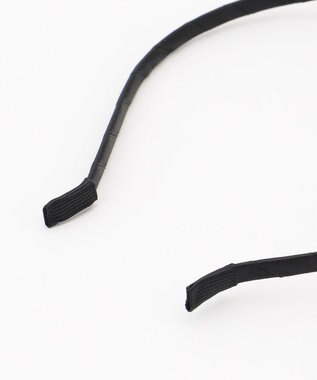 ANY KIDS リボン×ビジューカチューシャ ラベンダー