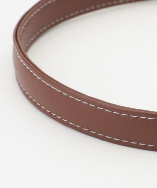 組曲 レザーライクカチューシャ ダークブラウン系