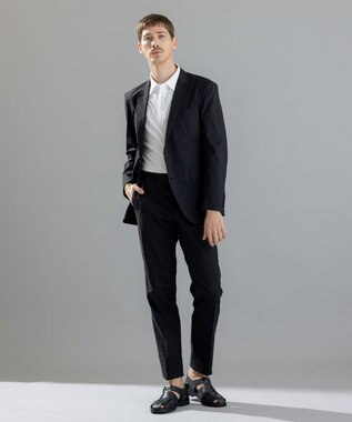 JOSEPH HOMME スーパーストレッチウェザー　ジャケット ブラック系