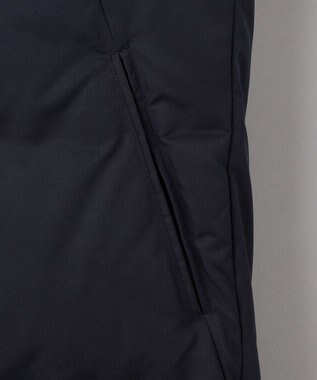 GOTAIRIKU WEB限定【仕事で着られる】ドレスダウンコート_ストレッチツイル_25年新作 ネイビー系