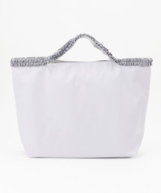  【PC・A4サイズ収納可】フリルハンドルトート