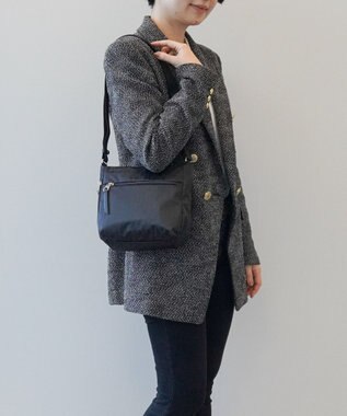 ACE BAGS & LUGGAGE PROGRES プログレ プリエ ショルダーバッグ 68162  レディース 強撥水機能 ブラック