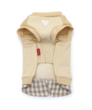 PET PARADISE スヌーピー 脇開きトレーナー 《ベージュ》 小型犬 ベージュ