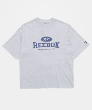 WEGO 【ユニセックス着用ITEM】別注ReebokグラフィックT（SS） アッシュグレー