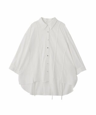 YECCA VECCA ストリングデザインシャツ White