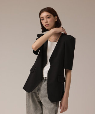 GRACE CONTINENTAL パフスリーブジャケット