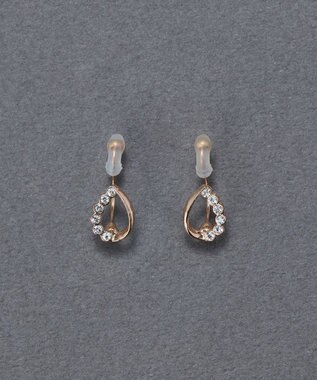 Phoebe 【痛くないシリーズ】【金属アレルギー対応】メテオドロップライトフィットイヤリング　シャンパンゴールド シャンパンゴールド