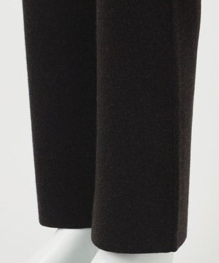 23区 S 【R(アール)】カシミヤブレンド ニットパンツ ダークブラウン系