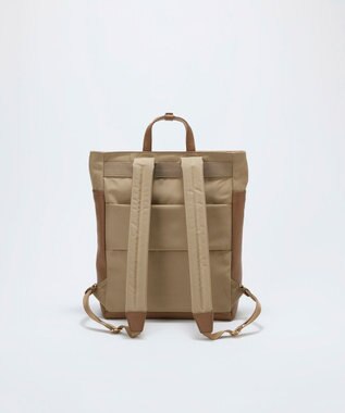 TOPKAPI 【Breath TOPKAPI】LINEA リネア レザーコンビ リュック バックパック　A4 / 軽量 ブラウン