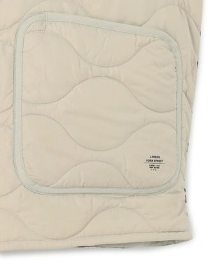 J.PRESS YORK STREET 【UNISEX】ライナーキルティング ブルゾン ベージュ系