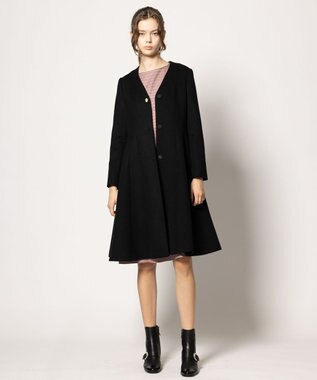 TOCCA 【消臭】PEARL ROCK ロングコート ブラック系