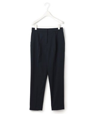 ICB 【洗える】37.5TRストレッチ テーパードパンツ ネイビー系