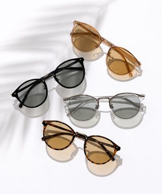 23区 【UVカット/WEB限定】カラーレンズ サングラス ライトグレー系