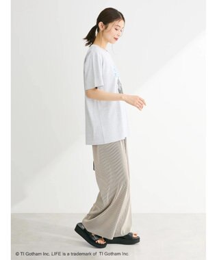 Green Parks ＬＩＦＥ　フォトロゴＴシャツ Gray Mixture