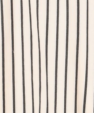 J.PRESS YORK STREET 【WOMEN】ワンウォッシュタイプライター リボンタイバンドカラー ブラウス ブラック系1